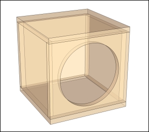 Speaker Enclosure Volume Calculator