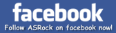 Follow ASRock on facebook noew!