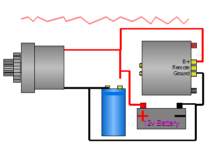 Capacitor, Capacitor Wiring Diagram Car Audio