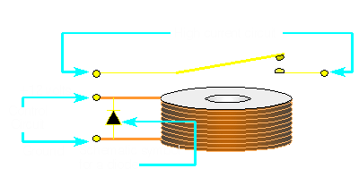 relay with diode