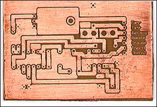 Bare Copper After Etching