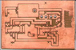 Board After Drilling all of the Holes